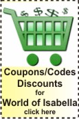World of Isabella Coupons