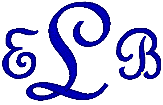 French Monogram Example