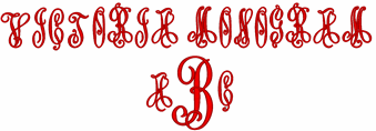 Victoria Monogram